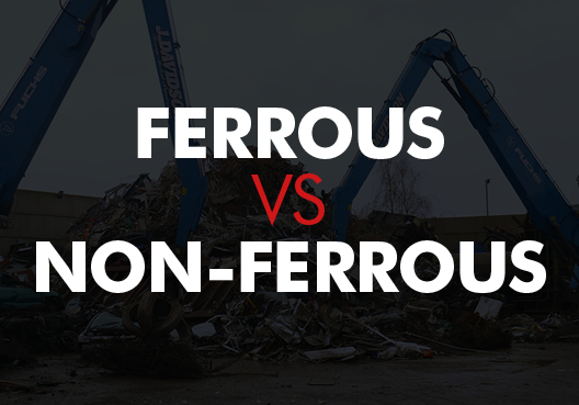 Ferrous and non-ferrous scrap metal values